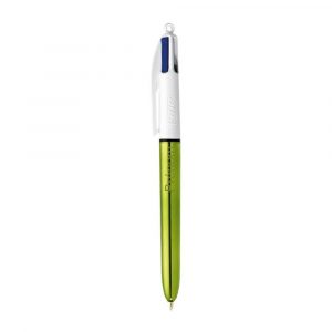 Bic 4 couleurs personnalisé Shine Vert