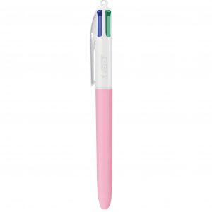 Bic 4 couleurs personnalisé Punch Rose
